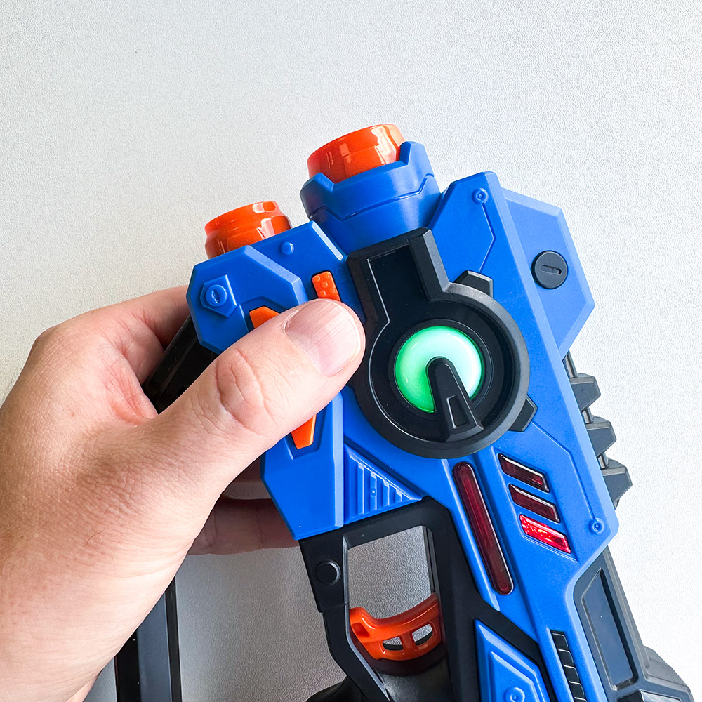 Starten met de Laser Gun Game Set