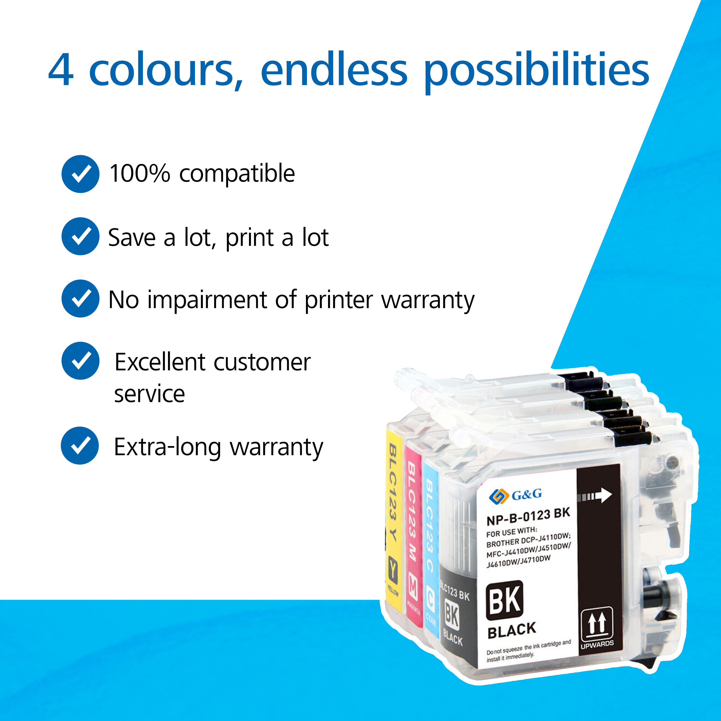 G&G Canon 570 - 571 Inkcartridges