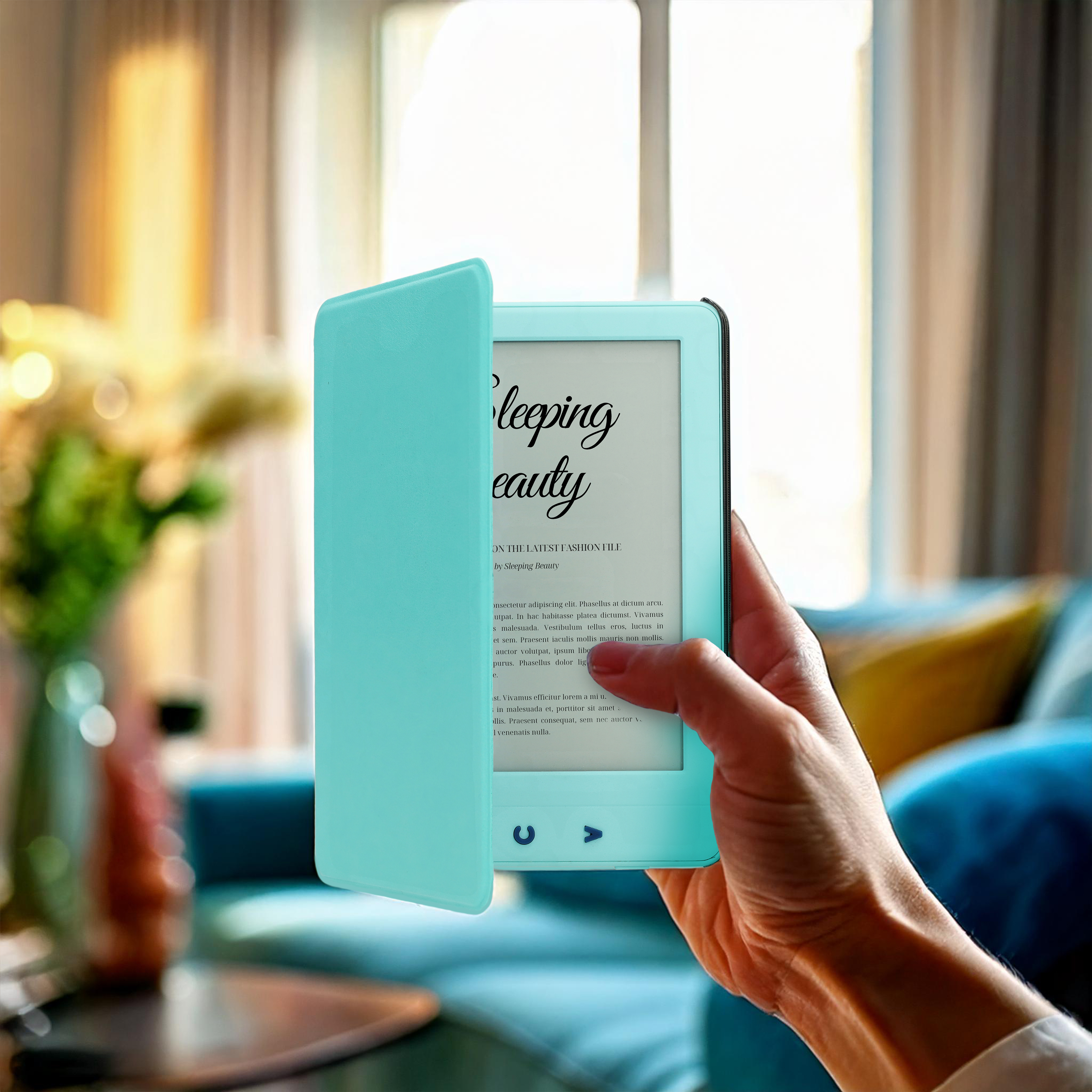 E-reader hoesje voor het beschermen van je E-reader. Speciaal ontworpen voor Silvergear’s E-reader