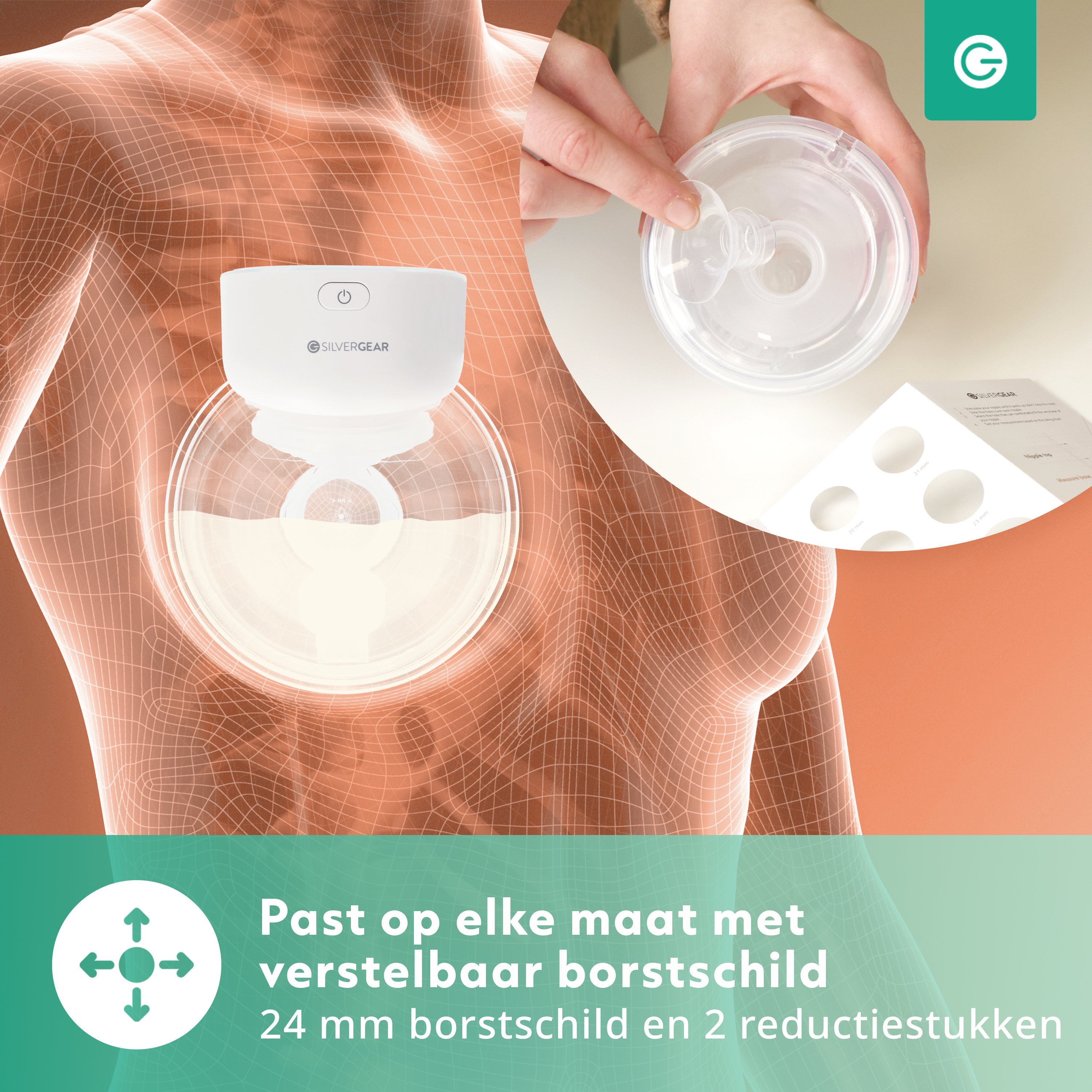 Pijnvrij kolven met een borstkolf