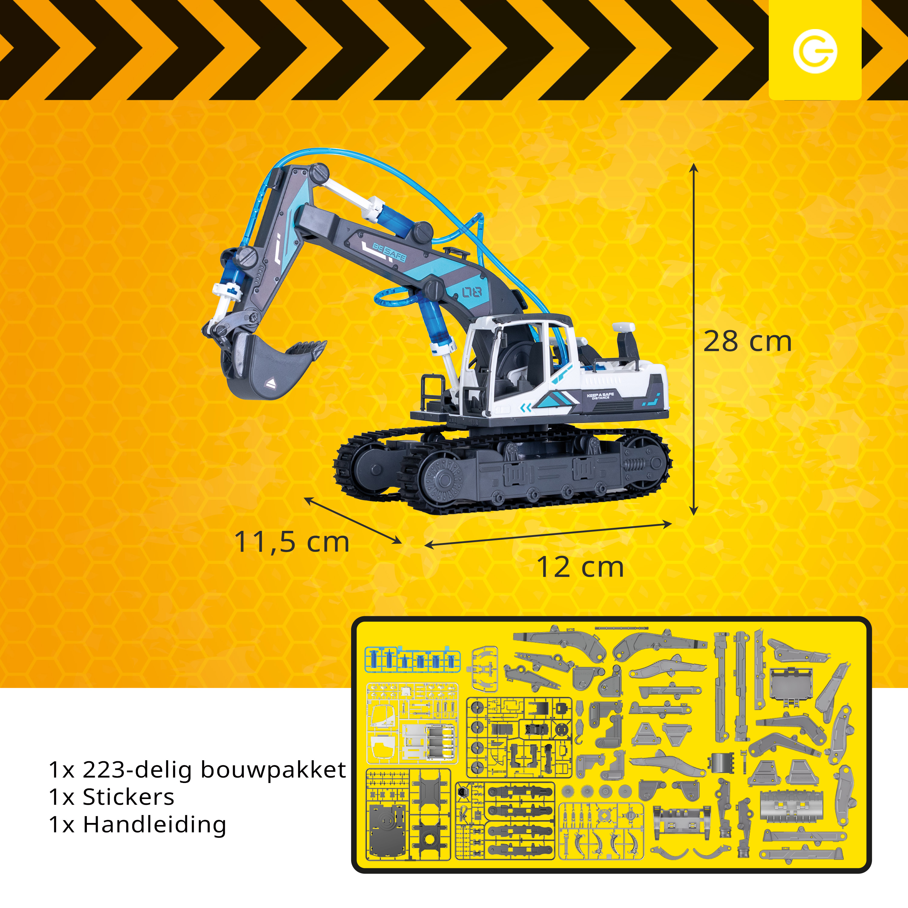 Hydrauliek bouwpakket - Werkvoertuigen