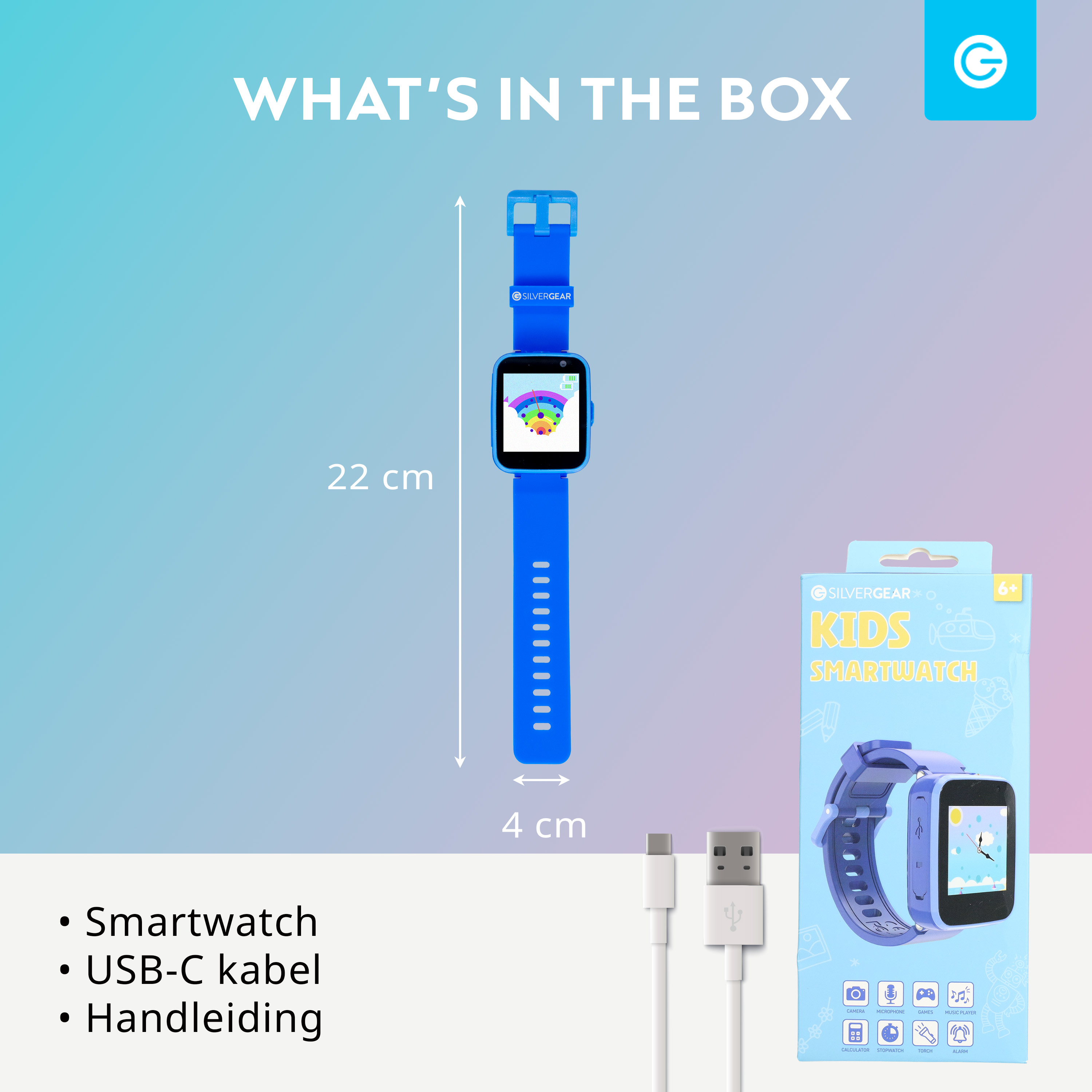 Montre Intelligente pour Enfants - Rose