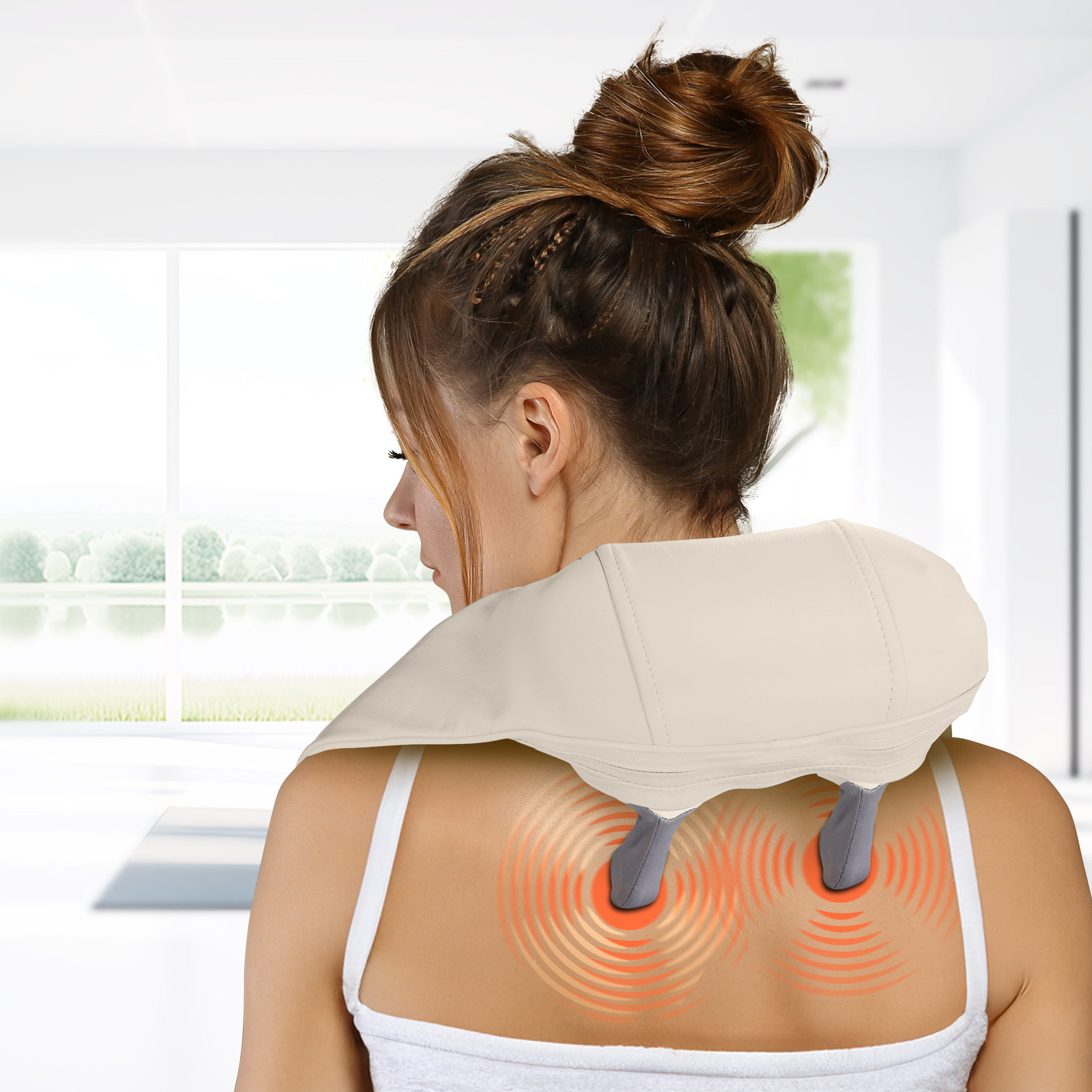 Shiatsu-Massagegerät für Nacken und Schultern