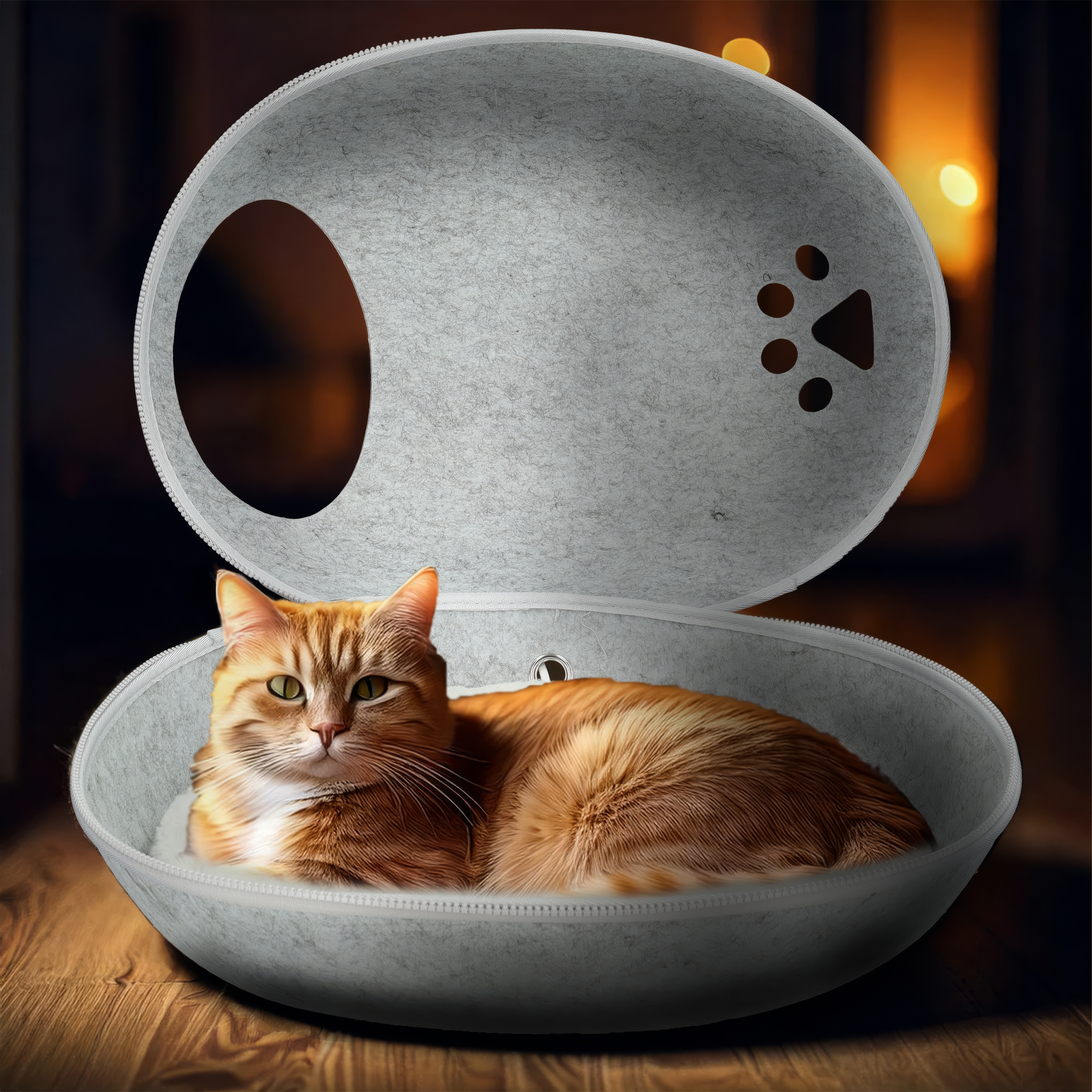 Kattenmand met Verwarming