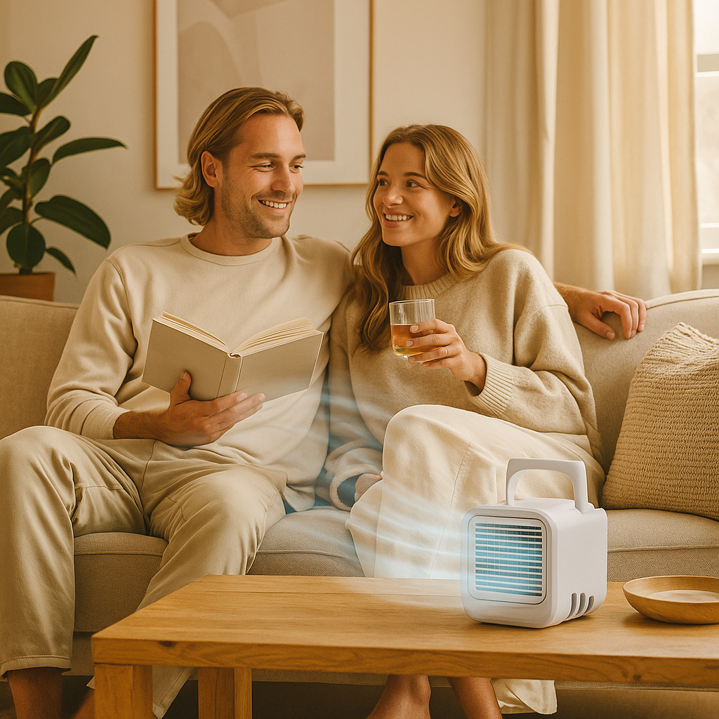 Tafel Aircooler - Met handvat – Voor water en ijsblokjes