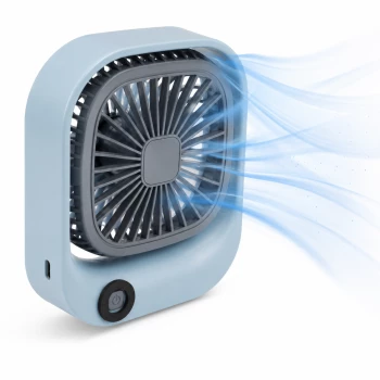Tragbarer Tischventilator - Blau