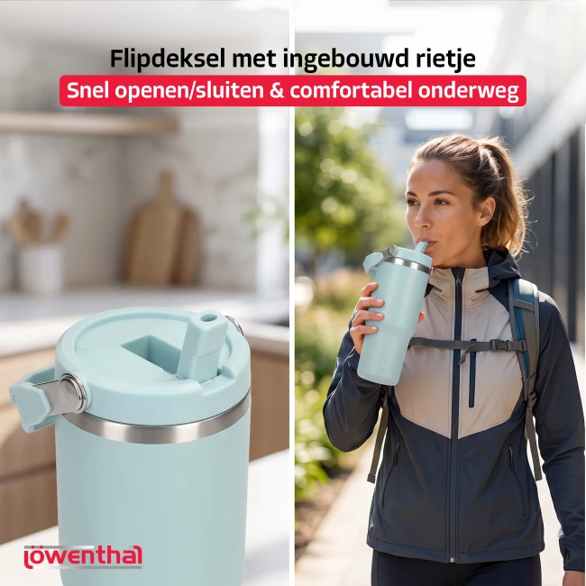 Thermosfles - Groen - 800 ml