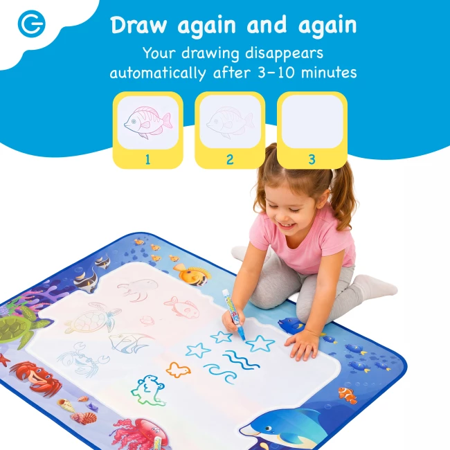 XL Water Drawing Mat