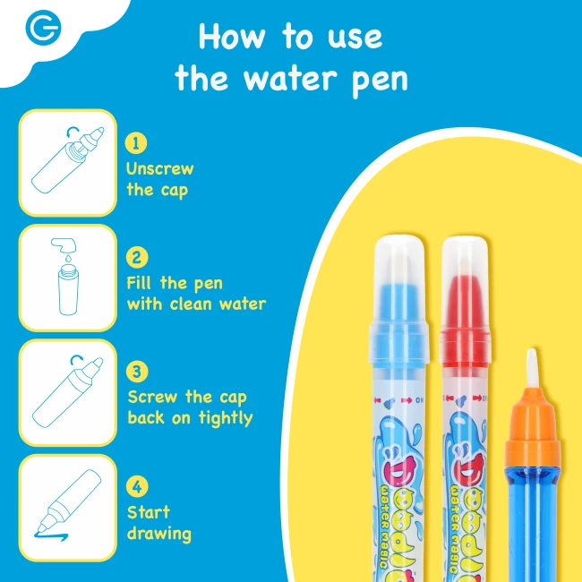 XL Water Drawing Mat