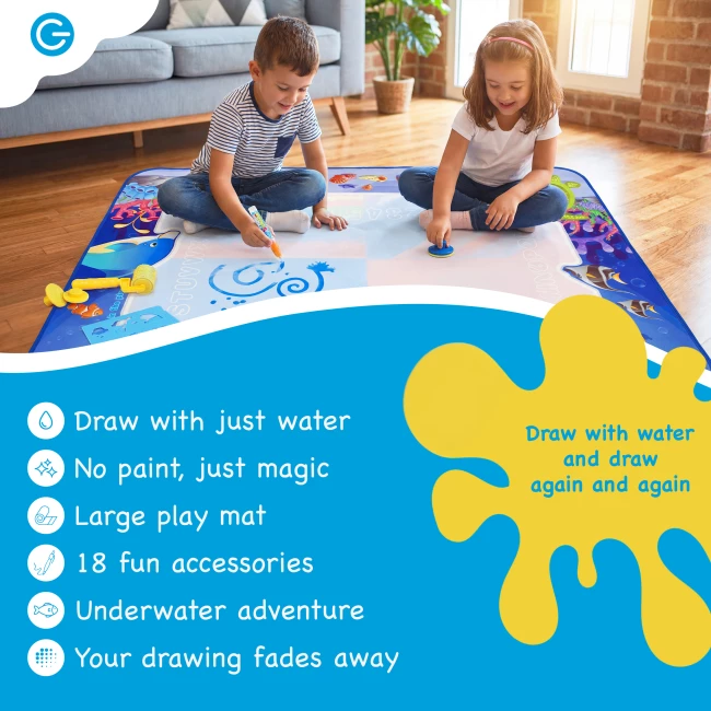 XL Water Drawing Mat