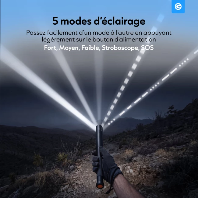 Lampe torche LED XXL