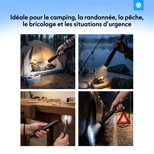 Lampe torche LED XXL
