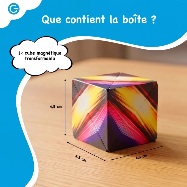 Magnetic Labyrinth Cube