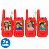 Offre groupée : 2 x talkies-walkies vidéo pour enfants (lot de 4)