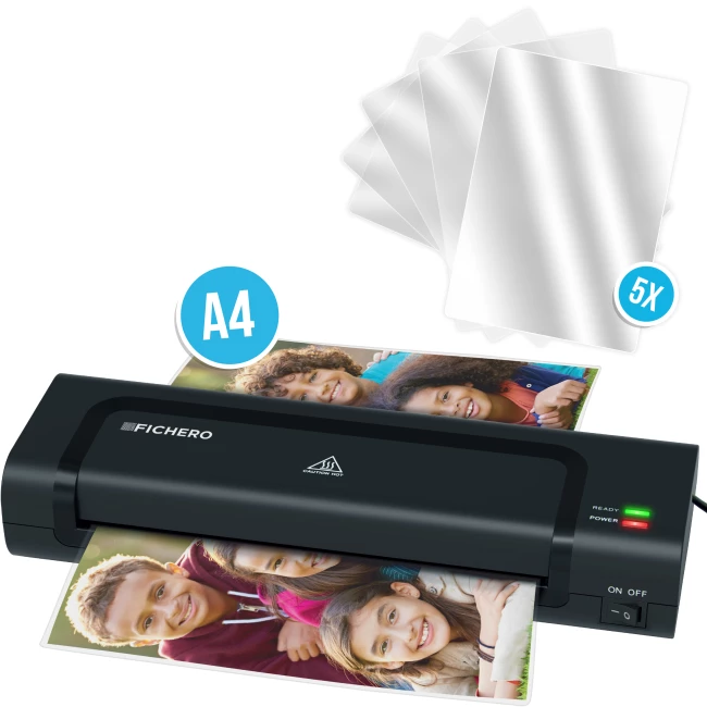 Buy the Fichero A4 Laminator Check it out now on Silvergear.eu