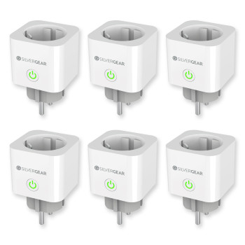 Smart plug Wi-Fi with consumption meter 16A - 6 pieces