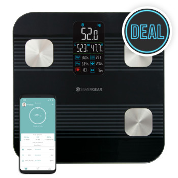 Premium Smart Scale with Body Analysis - Black