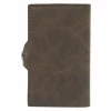 Card Holder Vintage Wallet - Dark Brown - 6