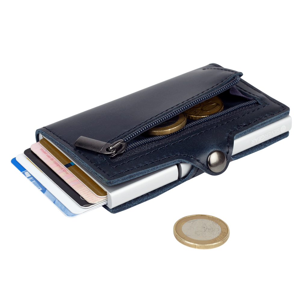 Tassen & portemonnees Bagage & Reizen Reisportefeuilles Queen Victoria Gehandicapte Blauwe Badge en Timer Houder Zwart Lederen Case 620 