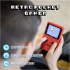 Mini-console de jeux rétro - Rouge - Écran de 2,8 pouces - 240 jeux