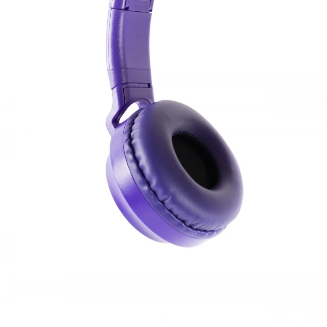 Wireless Headphones for Kids with Cat Ears - purple - pink