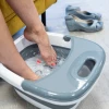 Bain de pieds de massage pliable avec infrarouge