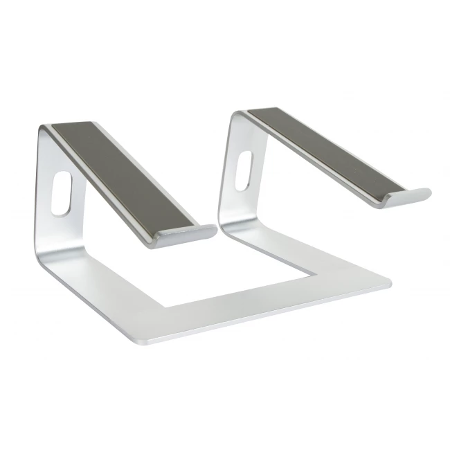 Laptop Stand made of Recycled Aluminium - Zilver