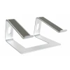 Stabiler Laptop-Ständer aus recyceltem Aluminium - Silber