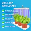 Groeilamp voor Kweken - voor 3 Planten - 2