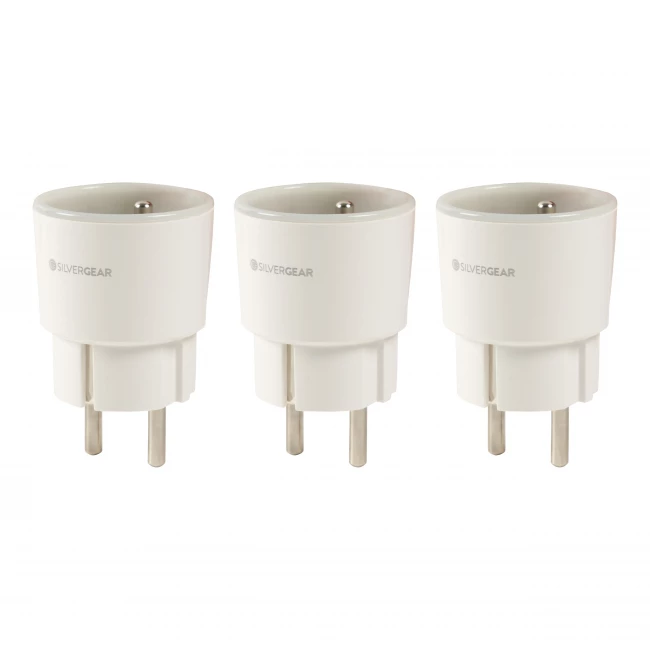 Smart Plug Wifi with Earth Pin - 3-pack