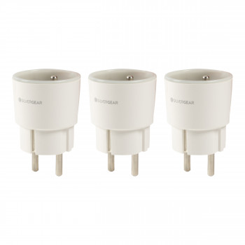 Smart Plug Wifi with Earth Pin - 3-pack