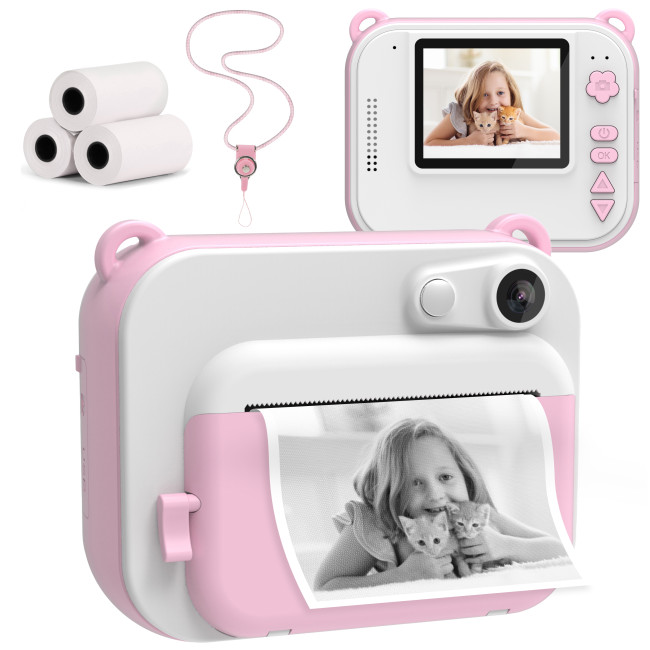 Appareil Photo Instantané pour Enfant - Rose