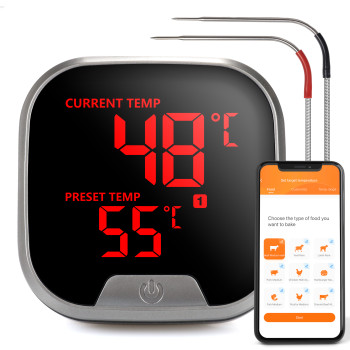 Smart BBQ Meat Thermometer with App
