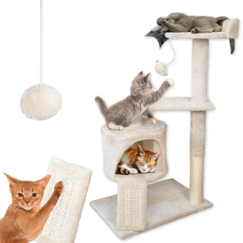 Cat Activity Tower with 3 Levels