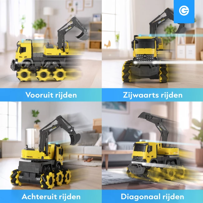 RC Bestuurbare Graafmachine
