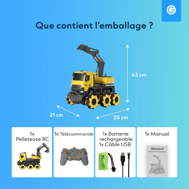 Pelleteuse Télécommandée