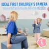 Kids Instant Camera - Pink - Combodeal with 6x Printpaper White - 2