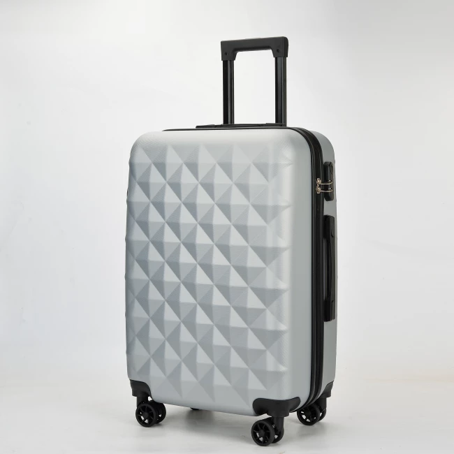 Suitcase Set 3-piece - London - Silver