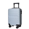 Hand luggage suitcase with spinner wheels - Paris Silver 18 inch - 2