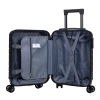 Handbagage Koffer met Spinner Wielen - Paris Zwart 18 inch - 3