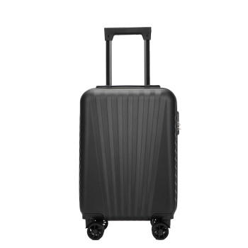 Handbagage Koffer met Spinner Wielen - Milan Zwart 18 inch