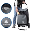 Cooler Bag on Wheels with Freezer Compartment - 4