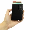 Card Holder Smart Wallet with RFID Protection - Black