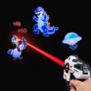 Laserpistolen-Spielset mit Projektorspiel