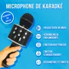 Microphone karaoké sans fil - Noir - 4