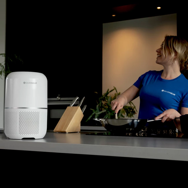 Air Purifier with HEPA-filter and Smart Sensor
