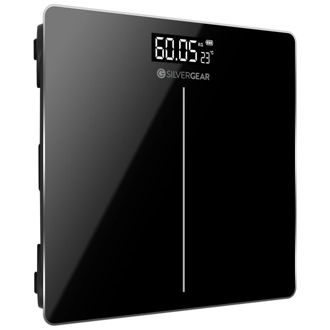 Digital Weight Scale with High Accuracy - Black
