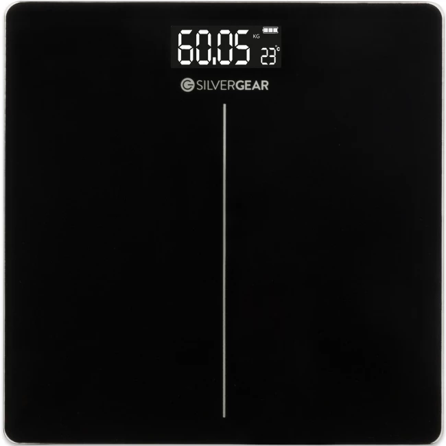 Digital Weight Scale with High Accuracy - Black