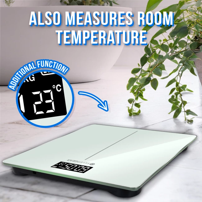 Digital Weight Scale with High Accuracy - White