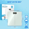 Digital Weight Scale with High Accuracy - White - 8